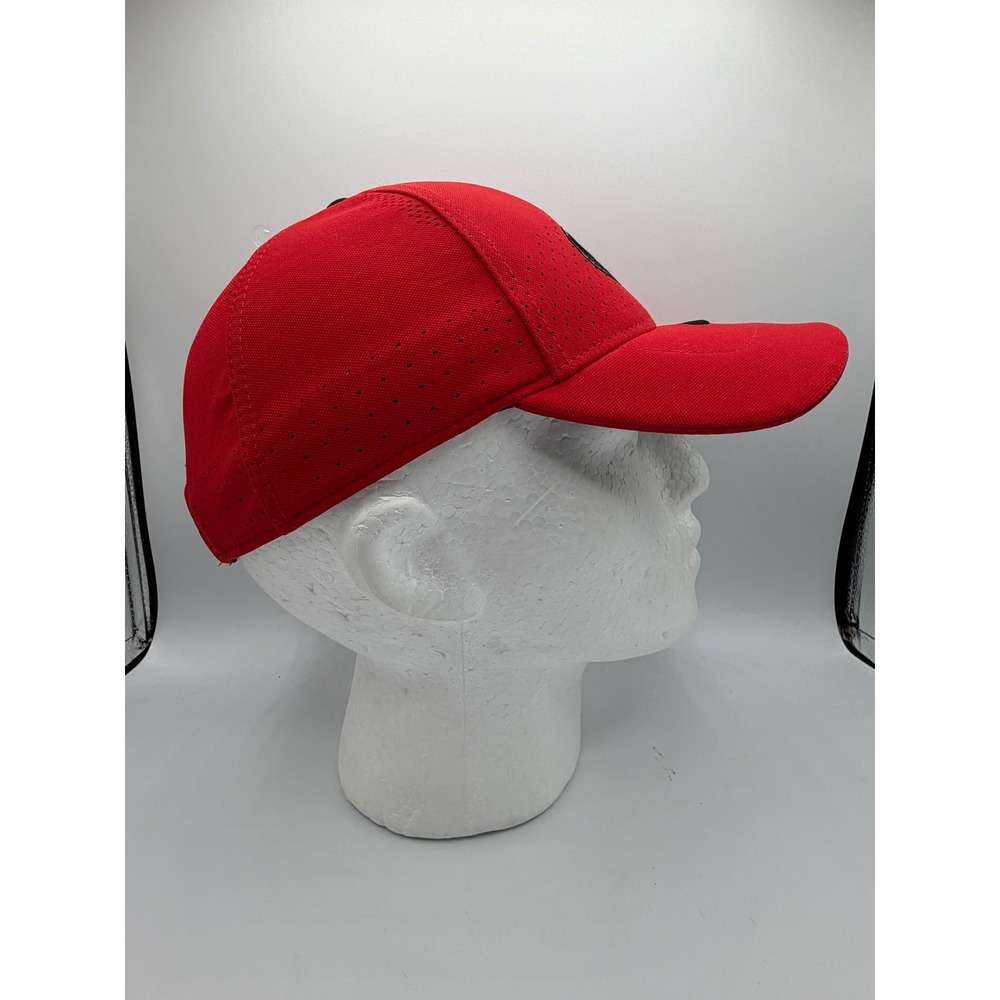 Nike Georgia Bulldogs Hat Red AeroBill Legacy91 Dri-Fit Adjustable Football Cap - Picture 4 of 12